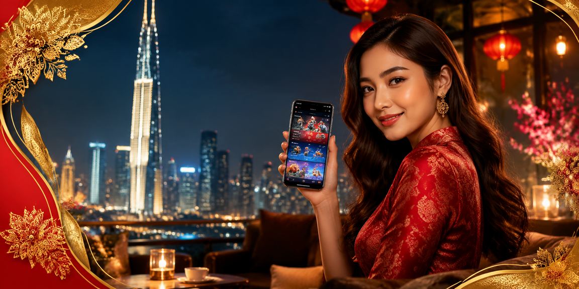 Pengguna Kuala Lumpur mengakses kasino mudah alih 1030 bergaya batik dari telefon pintar