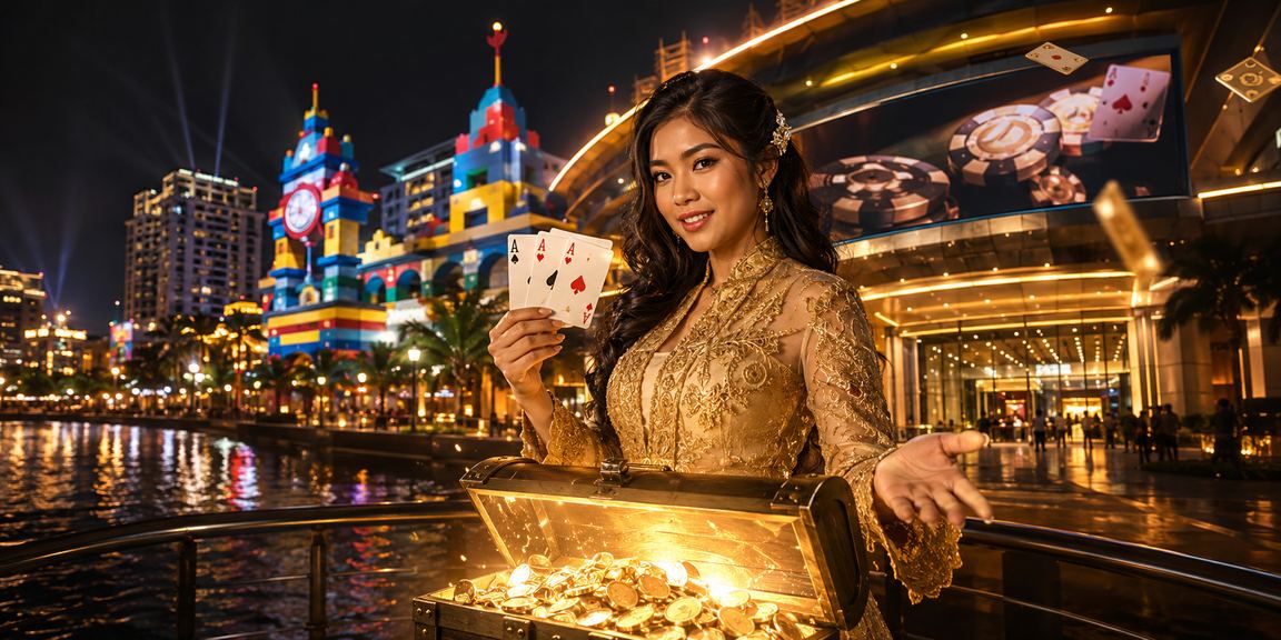 Permainan poker gaya Malaysia dengan pakaian kebaya di platform dalam talian 1030